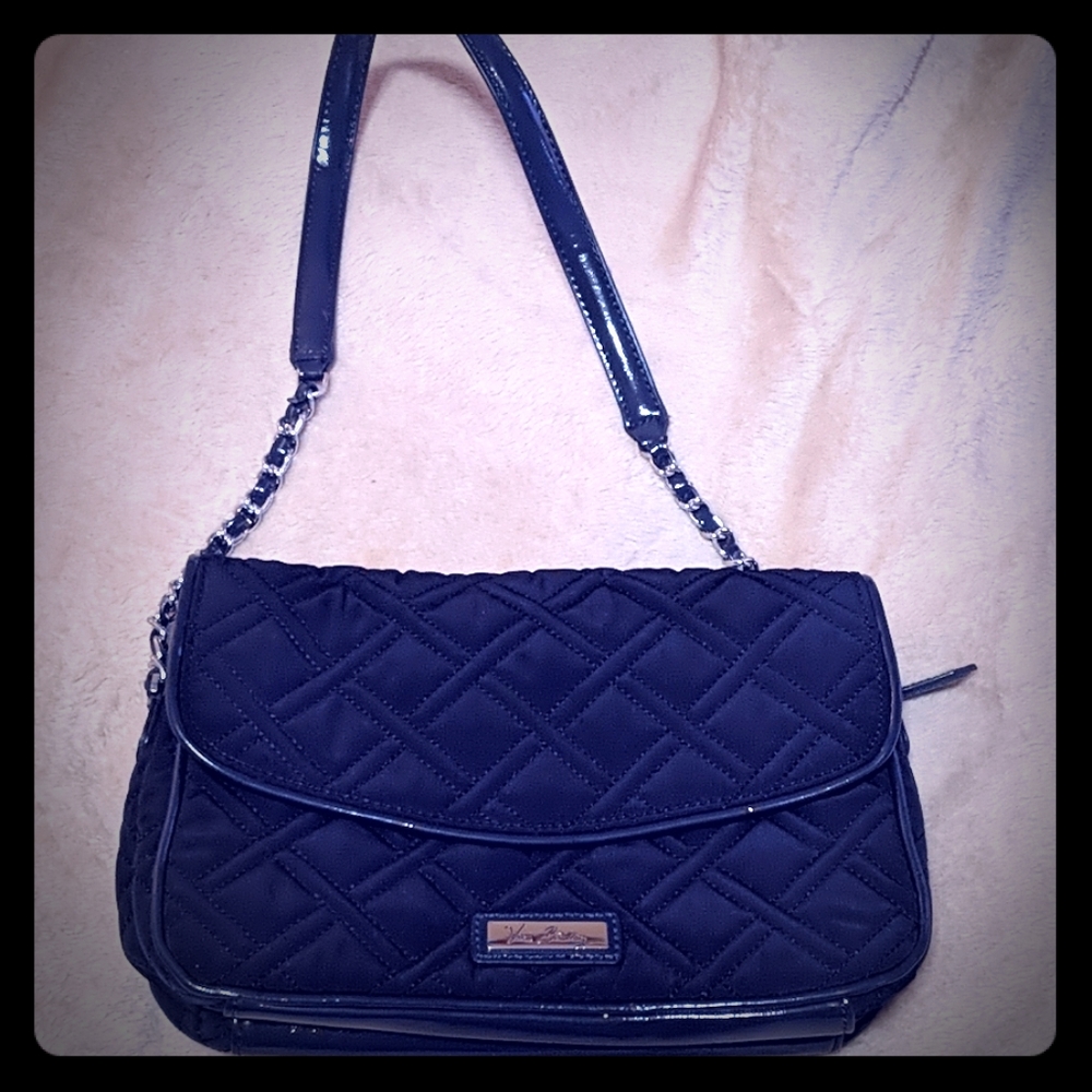 Vera Bradley like new navy purse